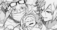Bakugo and his parents in My Hero Academia chapter 409 (Image via Shueisha)